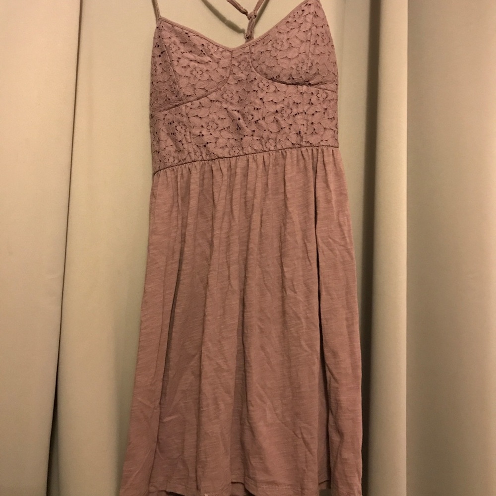 M American eagle mauve dress